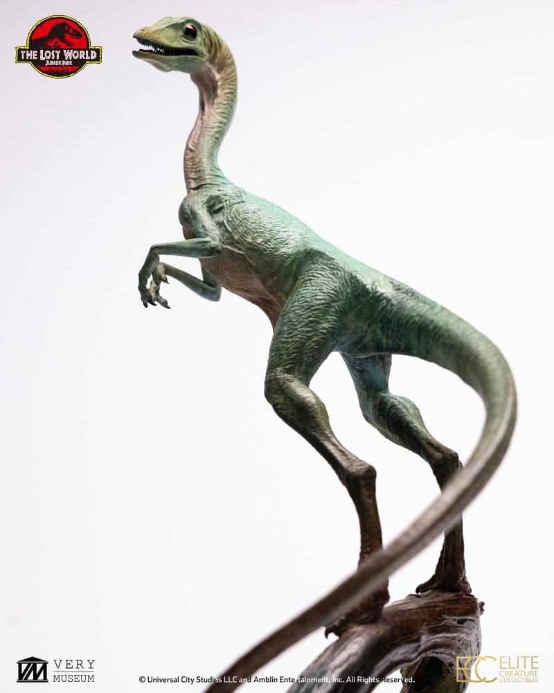 Vergessene Welt: Jurassic Park Statue 2/3 Compsognathus Bronze 28 cm - Preorder - ETA: 25.05.2027