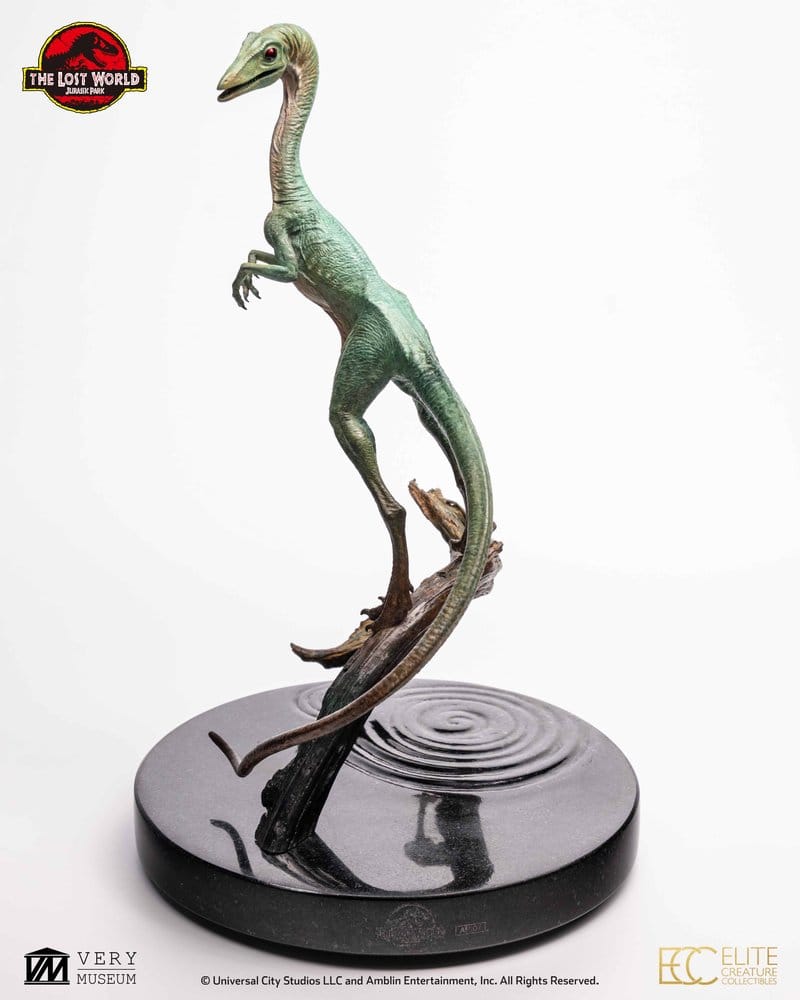 Vergessene Welt: Jurassic Park Statue 2/3 Compsognathus Bronze 28 cm - Preorder - ETA: 25.05.2027