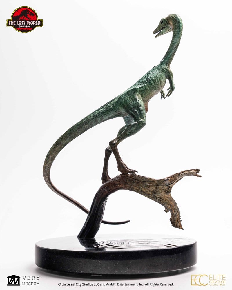 Vergessene Welt: Jurassic Park Statue 2/3 Compsognathus Bronze 28 cm - Preorder - ETA: 25.05.2027