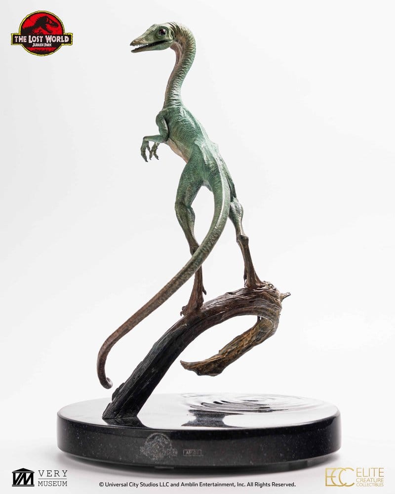 Vergessene Welt: Jurassic Park Statue 2/3 Compsognathus Bronze 28 cm - Preorder - ETA: 25.05.2027