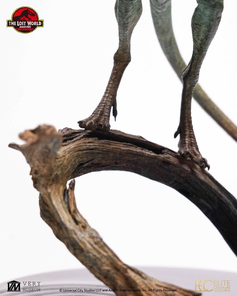 Vergessene Welt: Jurassic Park Statue 2/3 Compsognathus Bronze 28 cm - Preorder - ETA: 25.05.2027