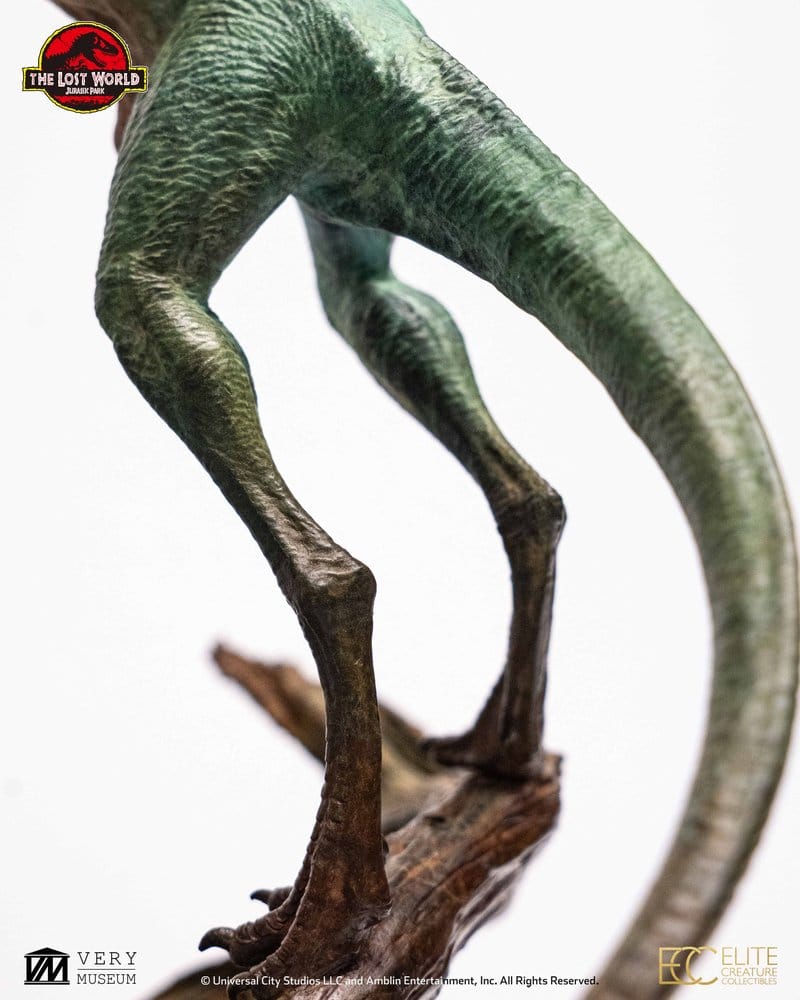 Vergessene Welt: Jurassic Park Statue 2/3 Compsognathus Bronze 28 cm - Preorder - ETA: 25.05.2027