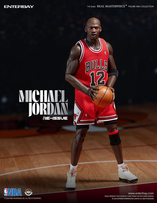 NBA Collection Real Masterpiece Actionfigur 1/6 Michael Jordan I'm Back Edition Limited 30 cm - Preorder - ETA: 26.11.2025