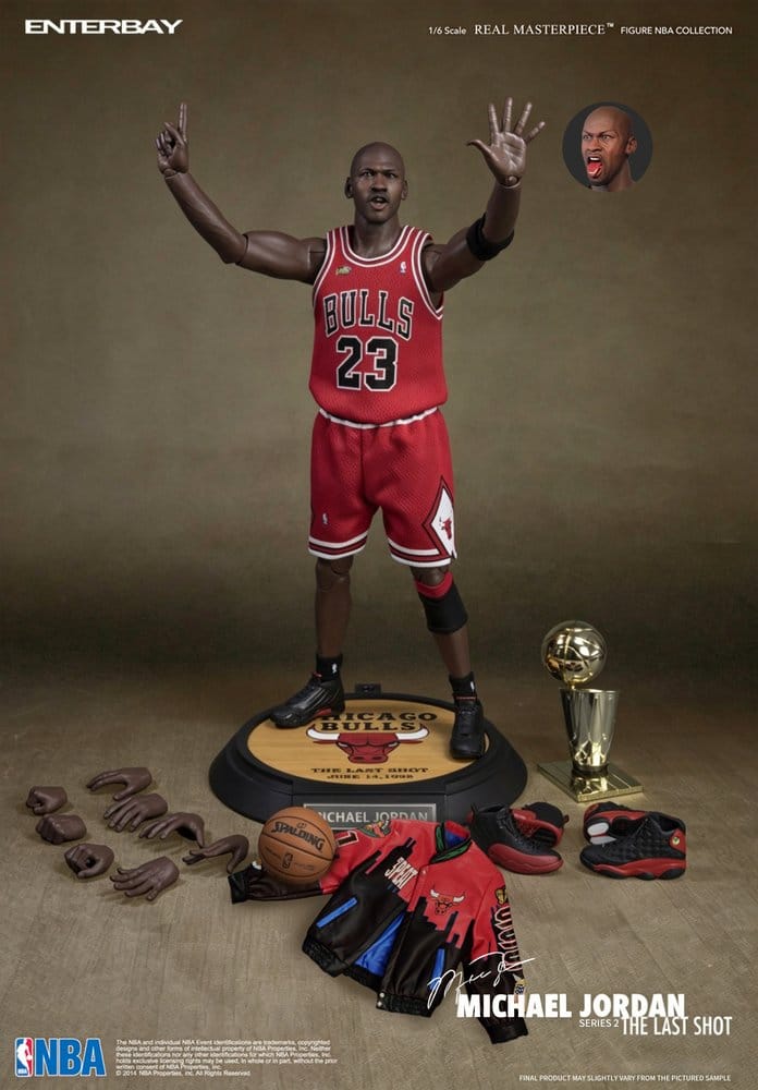 NBA Collection Real Masterpiece Actionfigur 1/6 Michael Jordan Series 2 (Road Jersey Edition) 33 cm - Preorder - ETA: 17.11.2026
