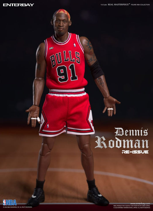 NBA Collection Real Masterpiece Actionfigur 1/6 Dennis Rodman Limited Retro Editon 33 cm - Preorder - ETA: 26.11.2025
