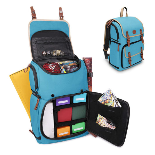 Enhance TCG Series Trading Card Backpack Designer Edition Blue Full-size - Versand: 5-7 Tage nach Bestellung