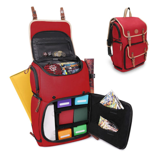 Enhance TCG Series Trading Card Backpack Designer Edition Red Full-size - Versand: 5-7 Tage nach Bestellung
