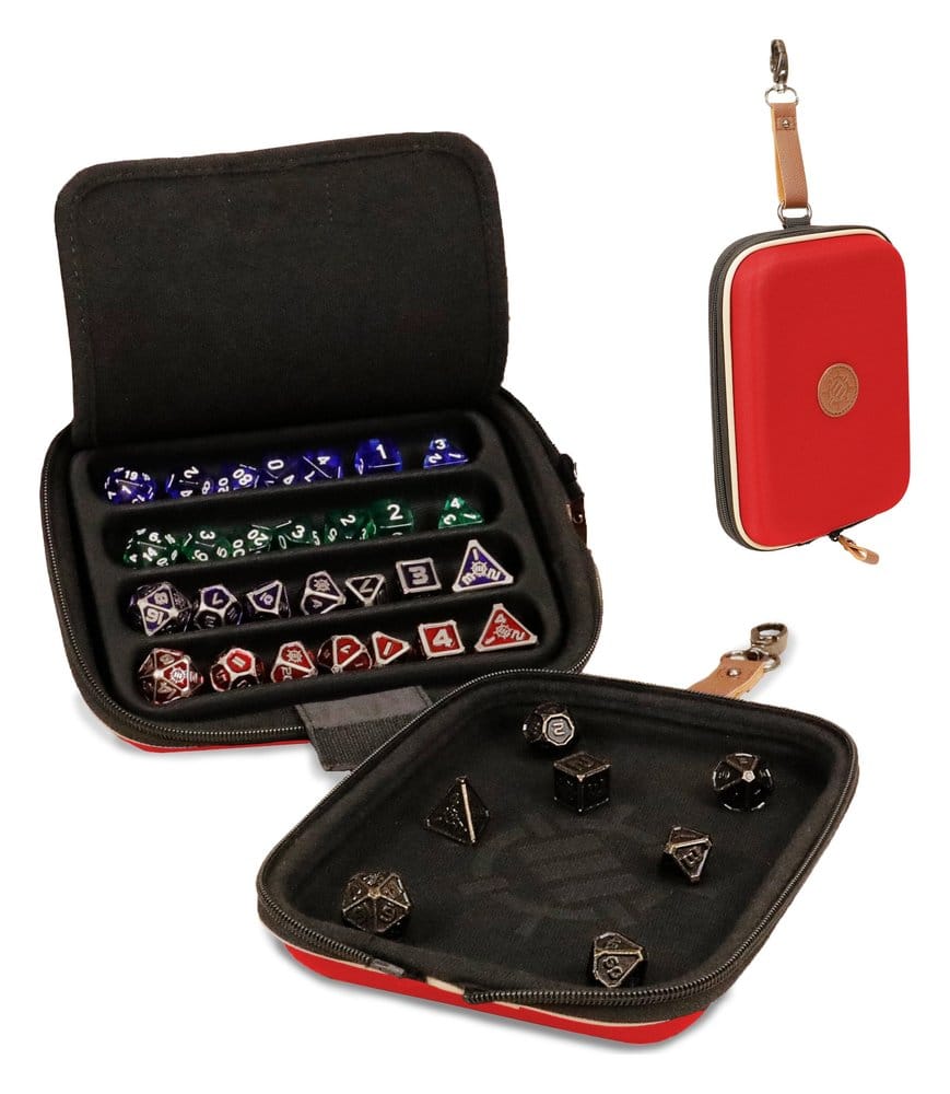 Enhance Brettspiel Würfeltasche Designer Edition Rot - Versand: 7 Tage nach Bestellung