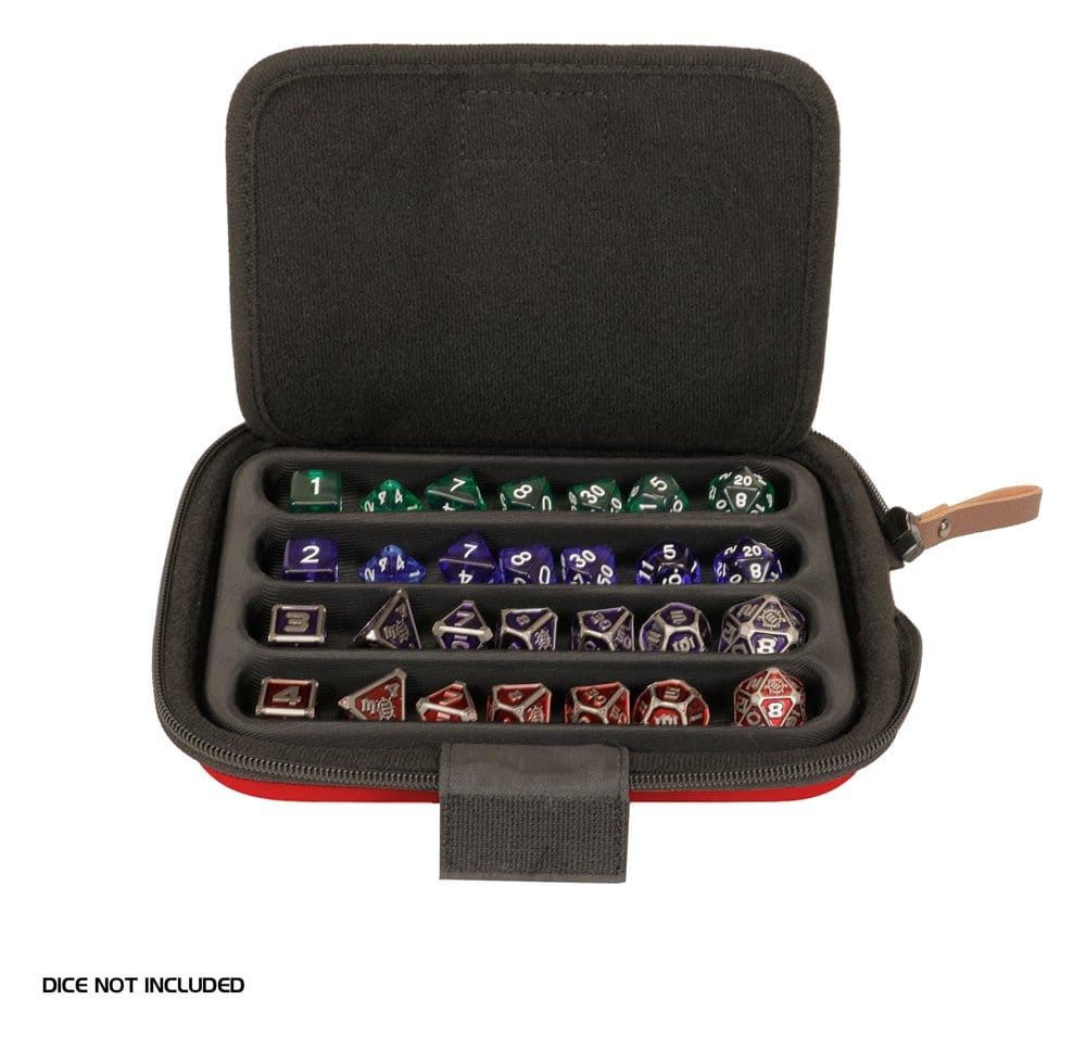 Enhance Brettspiel Würfeltasche Designer Edition Rot - Versand: 7 Tage nach Bestellung