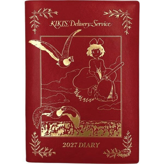 Kiki´s kleiner Lieferservice Tagebuch Kiki on her broom red gold foil - Preorder - ETA: 25.01.2027
