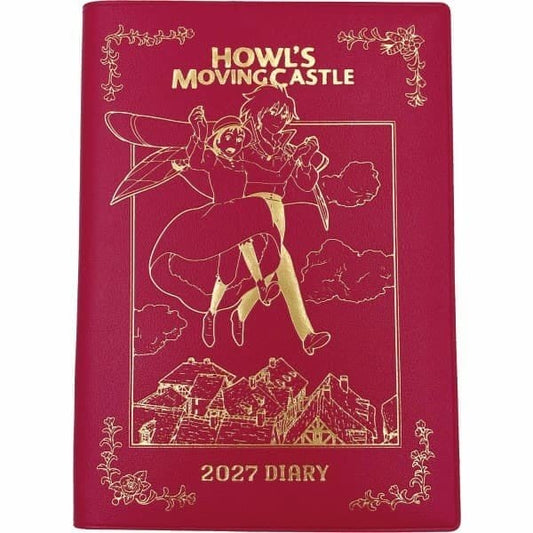 Das wandelnde Schloss Tagebuch Hauru & Sophie red gold foil - Preorder - ETA: 25.01.2027