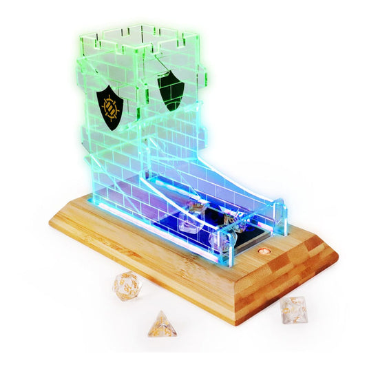 Enhance Tabletop Series LED Würfelturm mit Würfel Set Clear - Preorder - ETA: 17.10.2025
