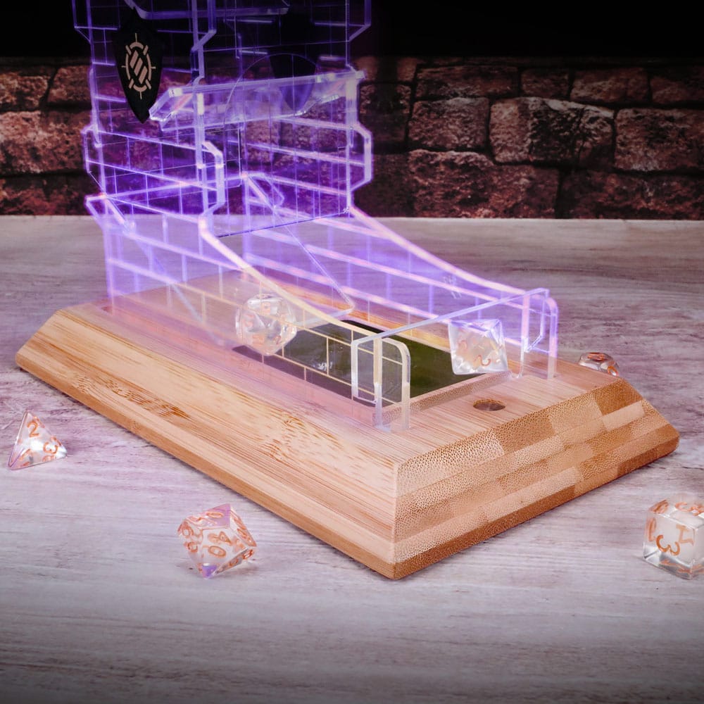 Enhance Tabletop Series LED Würfelturm mit Würfel Set Clear - Preorder - ETA: 17.10.2025