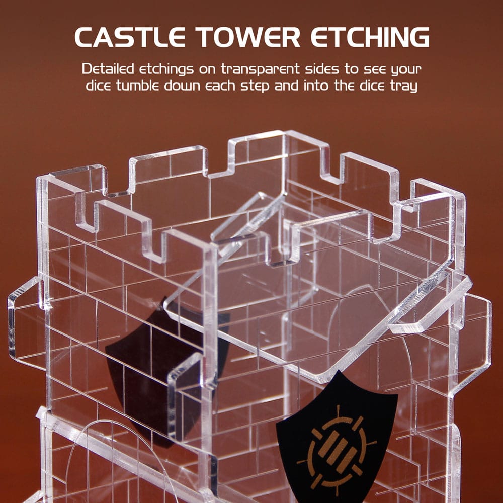 Enhance Tabletop Series Würfelturm Clear - Preorder - ETA: 17.10.2025