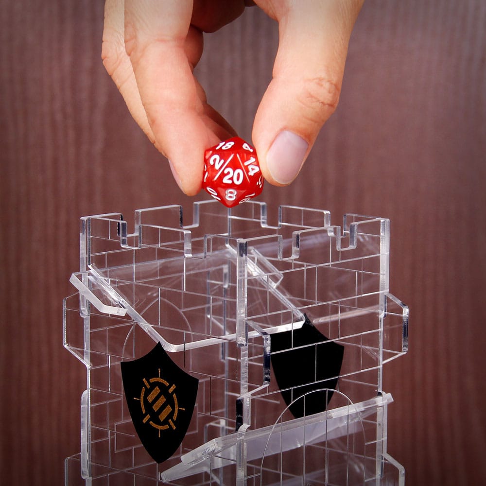 Enhance Tabletop Series Würfelturm Clear - Preorder - ETA: 17.10.2025