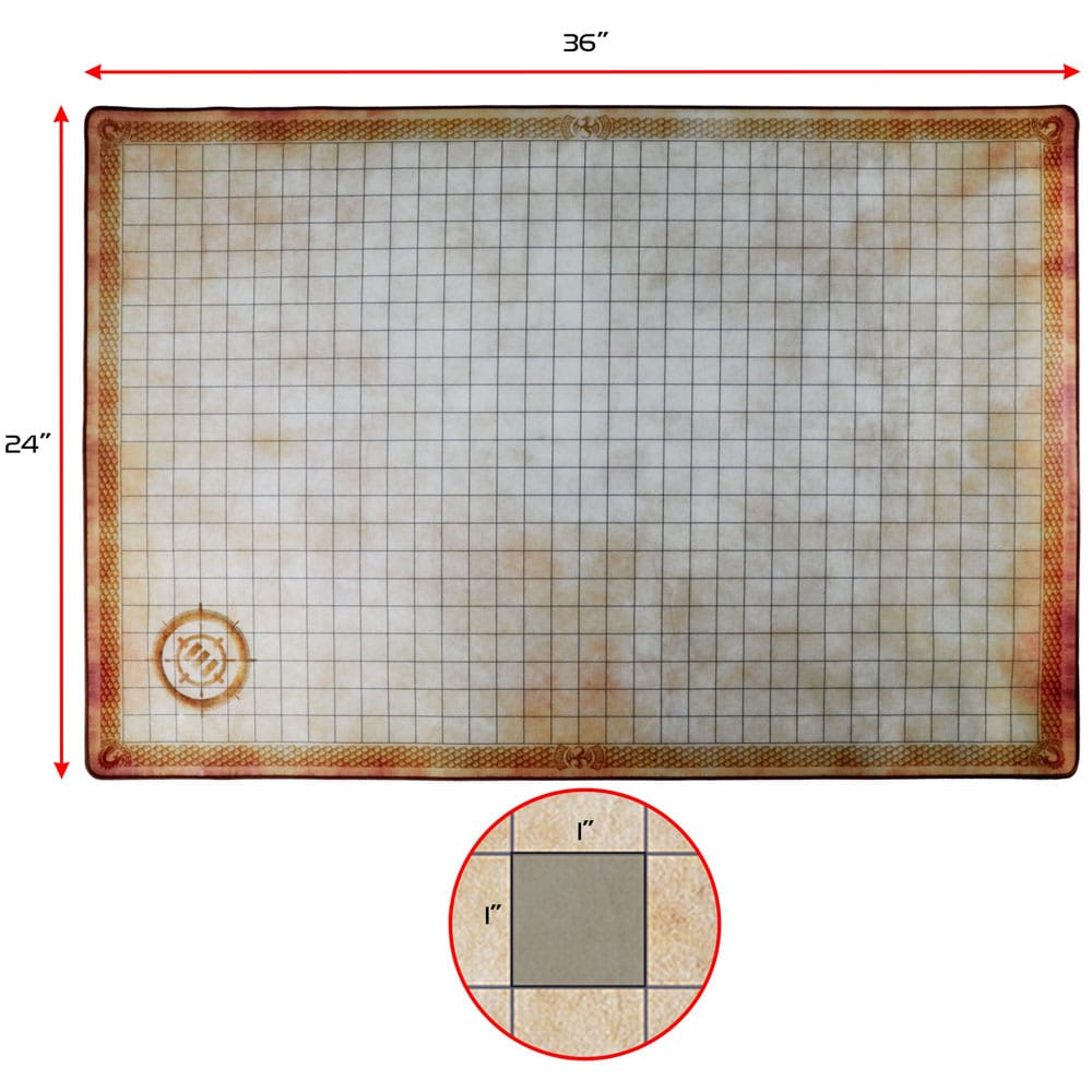Enhance RPG Series Grid Mat Deluxe Edition DnD Map - Preorder - ETA: 17.10.2025