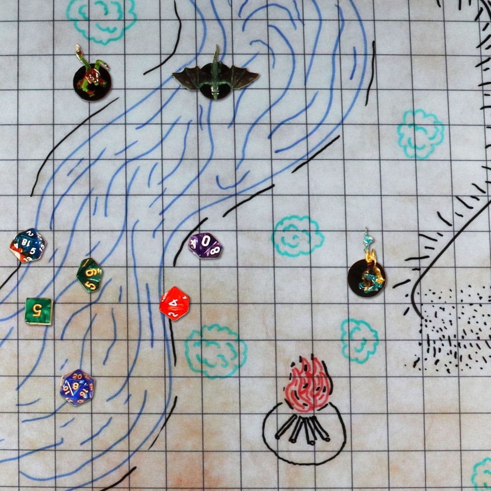 Enhance RPG Series Grid Mat Deluxe Edition DnD Map - Preorder - ETA: 17.10.2025