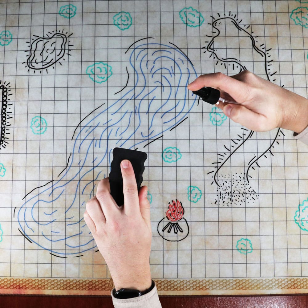 Enhance RPG Series Grid Mat Deluxe Edition DnD Map - Preorder - ETA: 17.10.2025