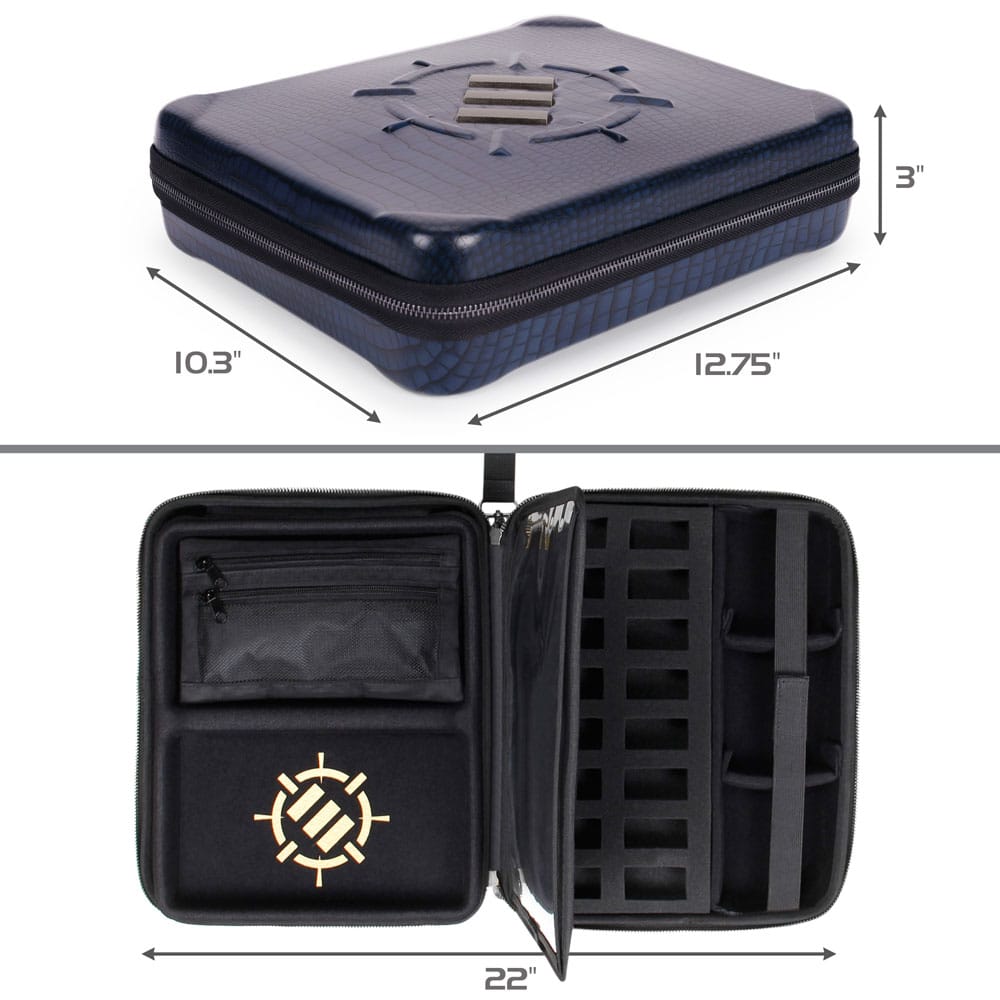 Enhance RPG Series Collector's Edition Organizer Case Blue - Versand: 5-7 Tage nach Bestellung