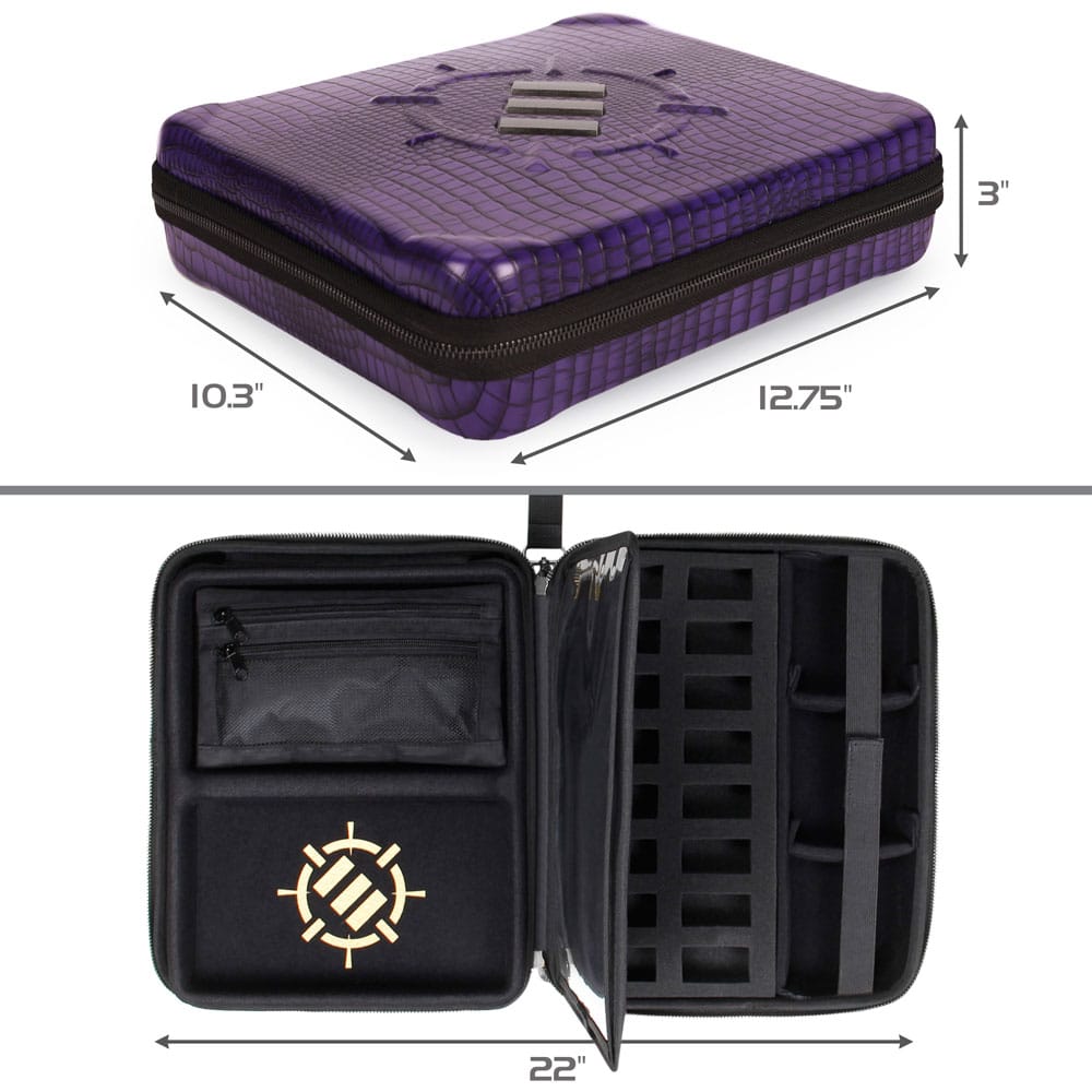 Enhance RPG Series Collector's Edition Organizer Case Purple - Versand: 5-7 Tage nach Bestellung