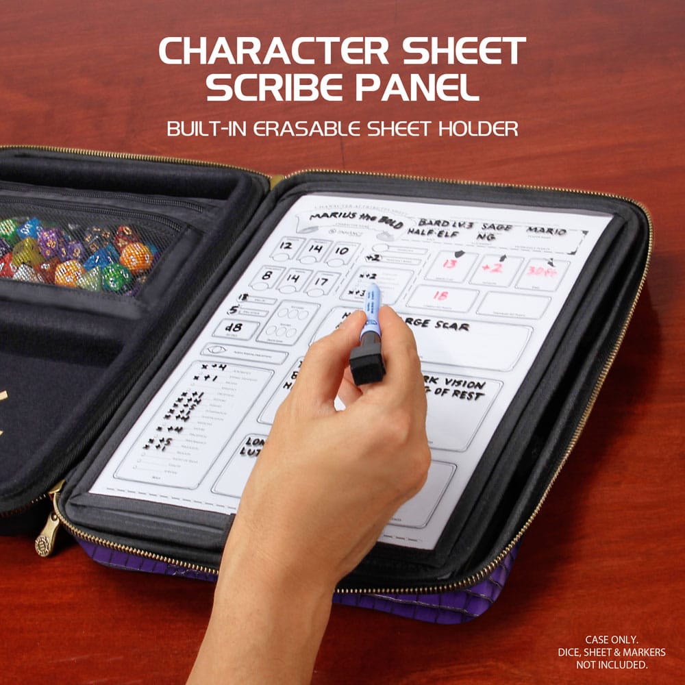 Enhance RPG Series Collector's Edition Organizer Case Purple - Versand: 5-7 Tage nach Bestellung