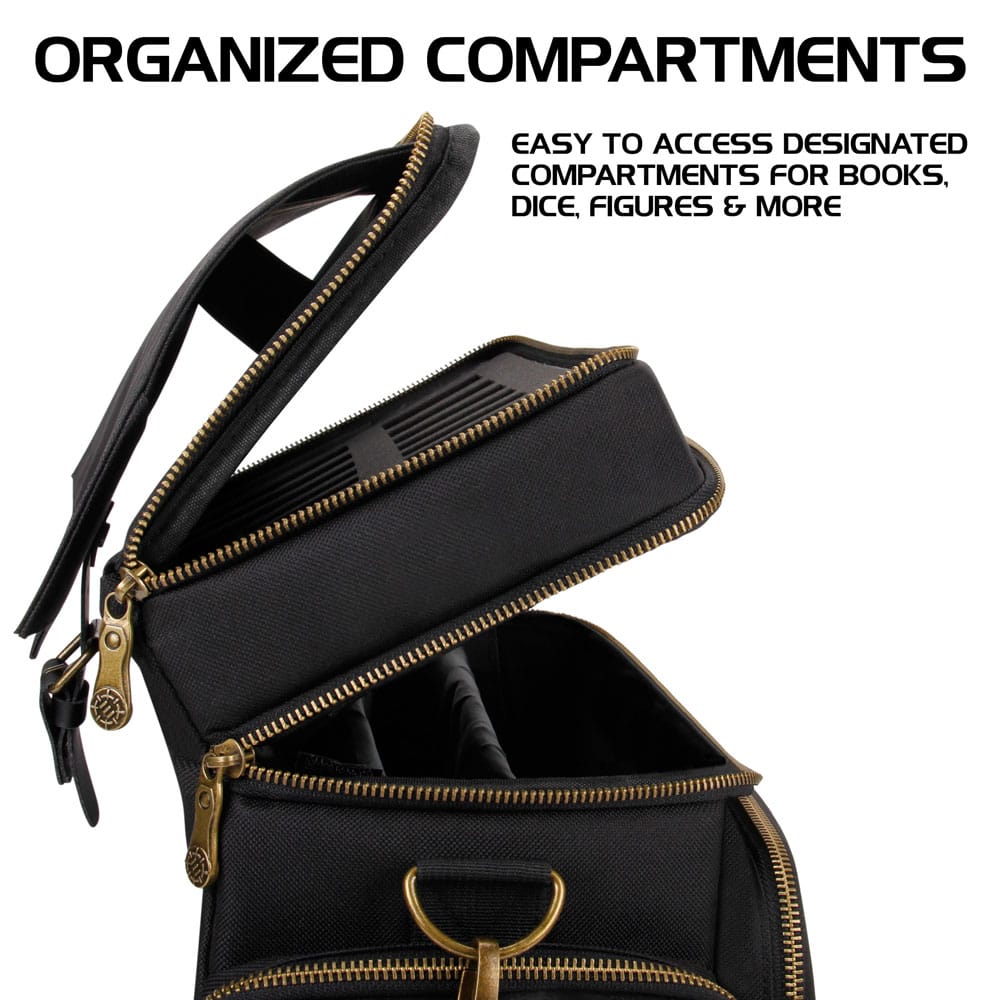 Enhance Tabletop Series Adventurer's Travel Bag Black - Preorder - ETA: 17.10.2025
