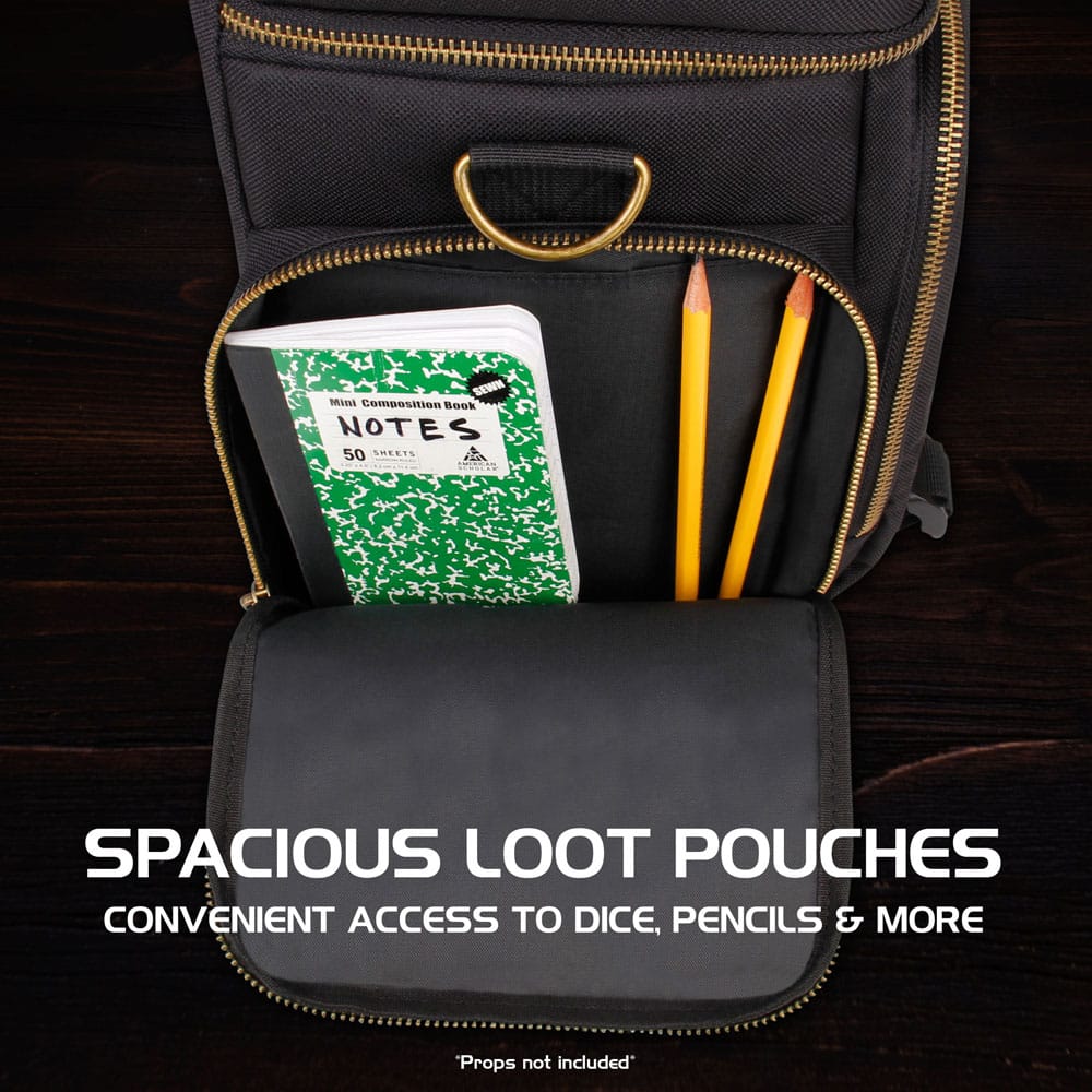 Enhance Tabletop Series Adventurer's Travel Bag Black - Preorder - ETA: 17.10.2025
