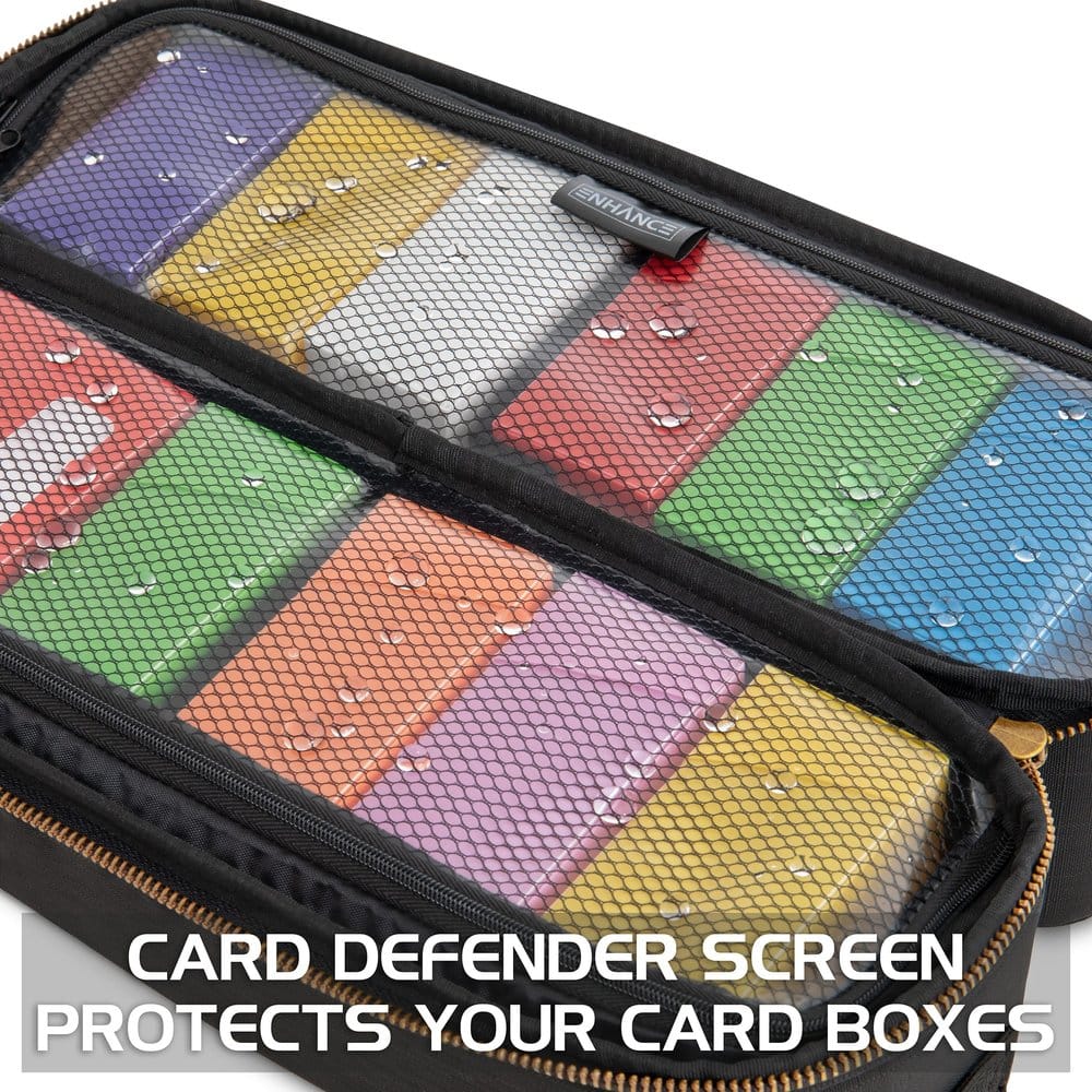 Enhance TCG Series Deckbox- und Playmat-Tasche Schwarz - Preorder - ETA: 25.01.2027