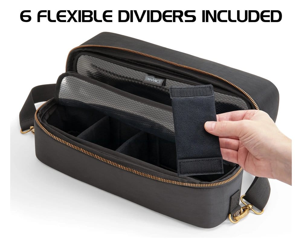 Enhance TCG Series Deckbox- und Playmat-Tasche Schwarz - Preorder - ETA: 25.01.2027