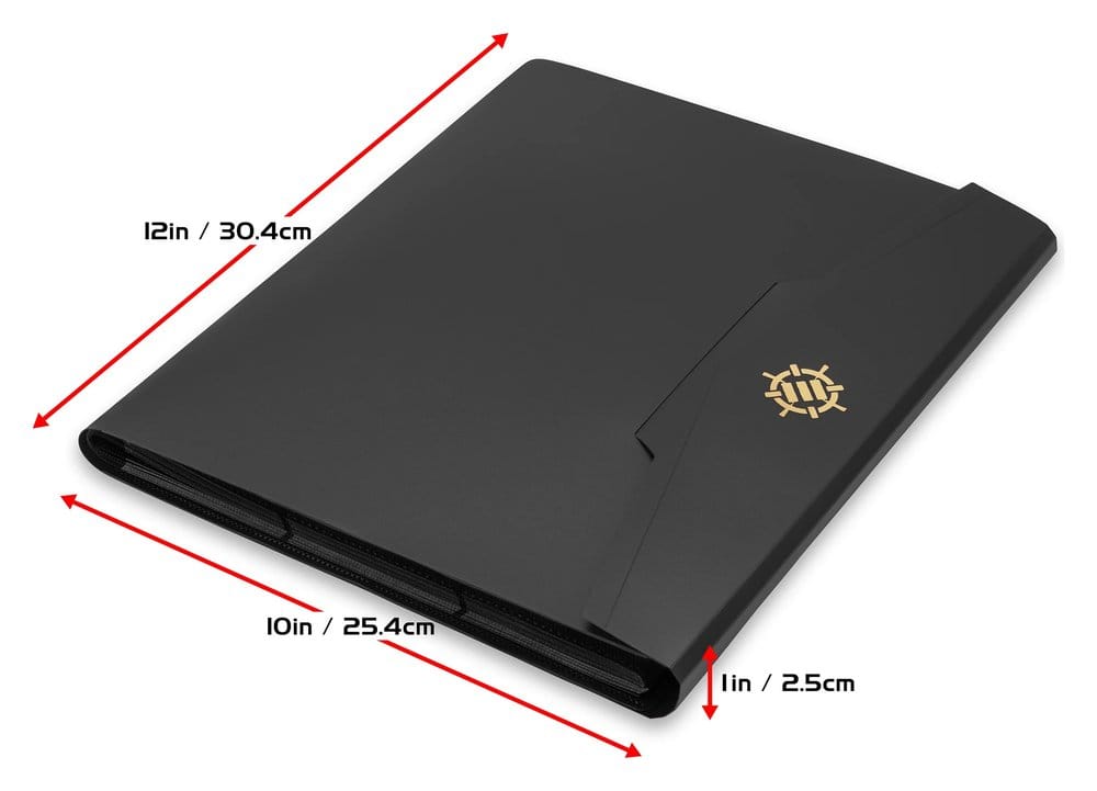 Enhance Binder 9 Pocket Kartenbinder Schwarz 30 x 25 x 3 cm - Preorder - ETA: 25.01.2027
