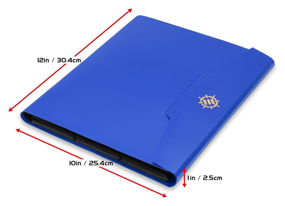 Enhance Binder 9 Pocket Kartenbinder Blau 30 x 25 x 3 cm - Preorder - ETA: 25.01.2027