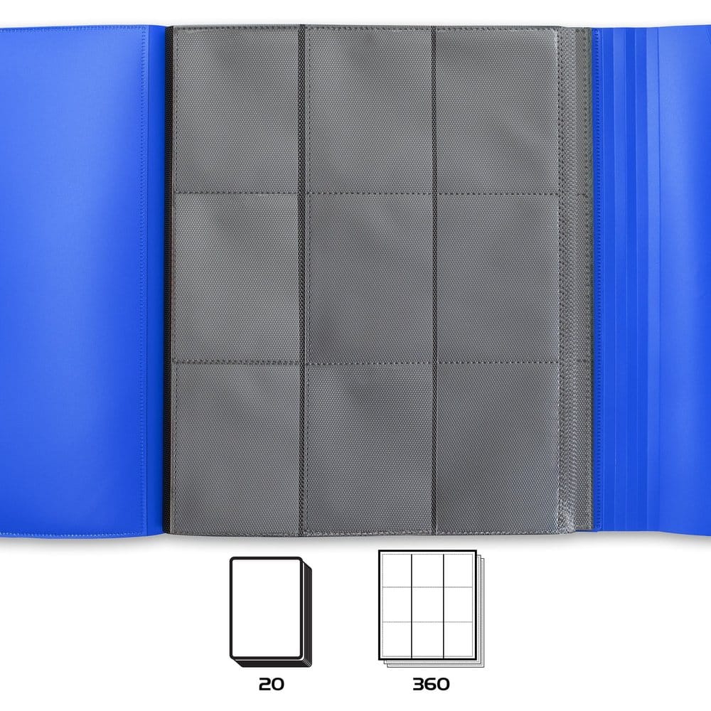 Enhance Binder 9 Pocket Kartenbinder Blau 30 x 25 x 3 cm - Preorder - ETA: 25.01.2027