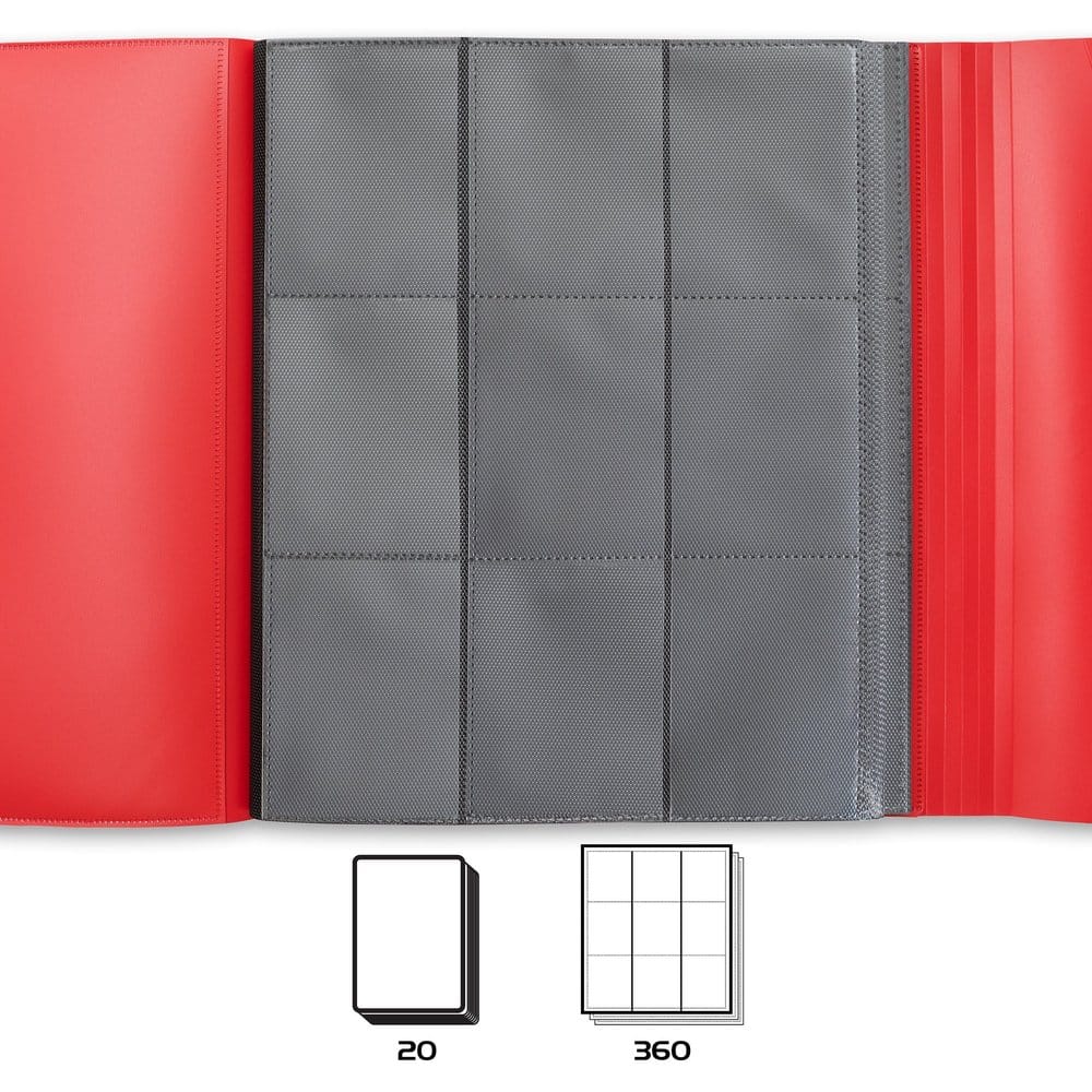 Enhance Binder 9 Pocket Kartenbinder Rot 30 x 25 x 3 cm - Preorder - ETA: 25.01.2027