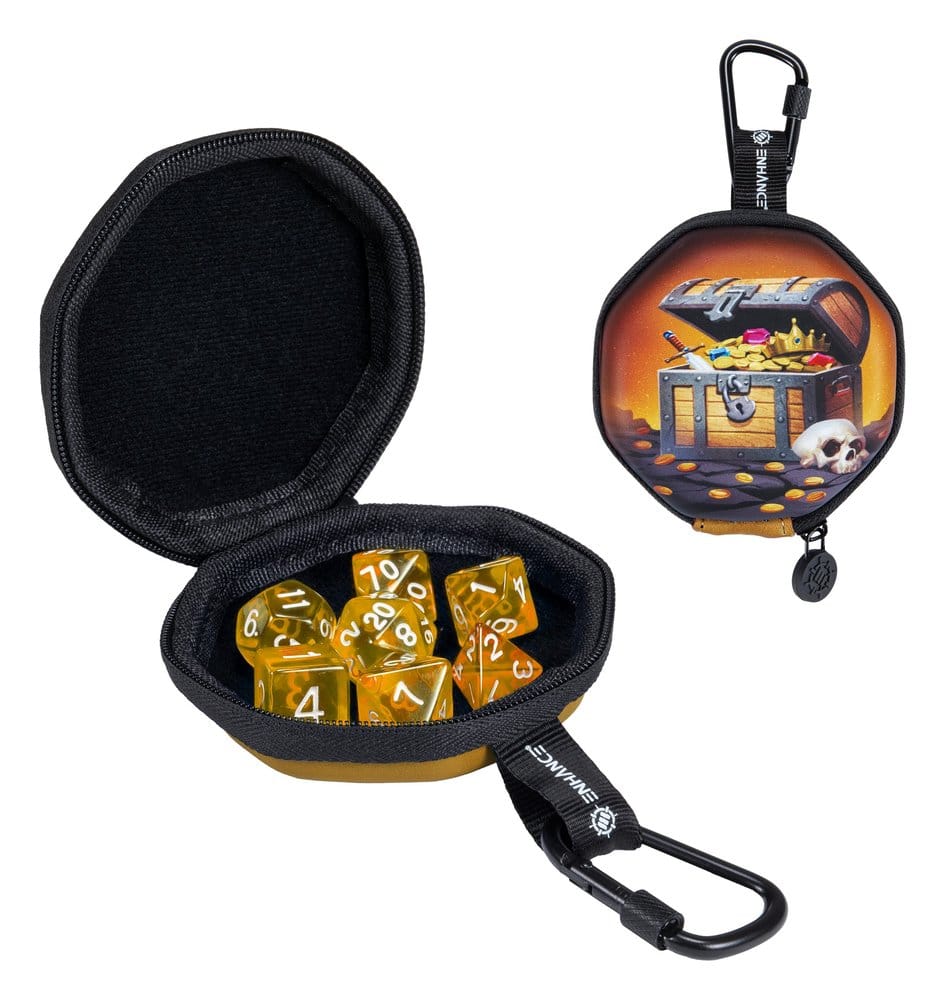 Enhance Tabletop Würfelset Treasure Tan - Preorder - ETA: 25.02.2027