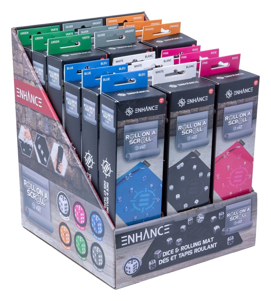 Enhance Tabletop-Zubehör Roll on a Scroll Multicolor Display (18) - Versand: 7 Tage nach Bestellung