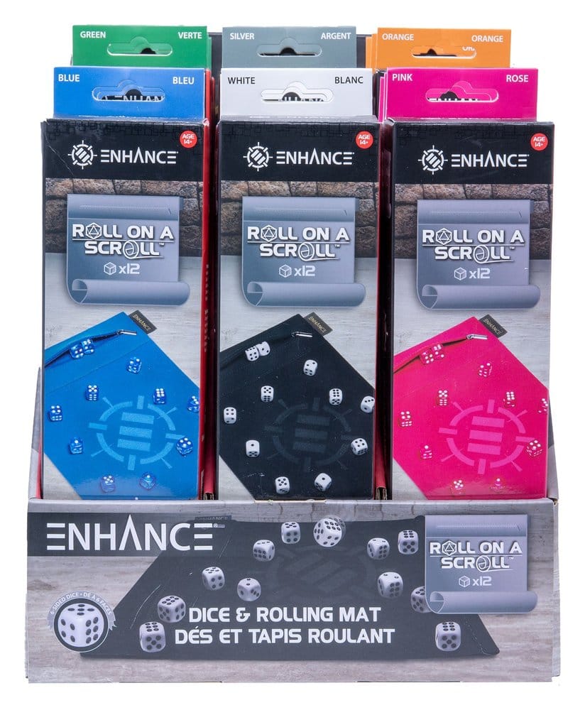 Enhance Tabletop-Zubehör Roll on a Scroll Multicolor Display (18) - Versand: 7 Tage nach Bestellung