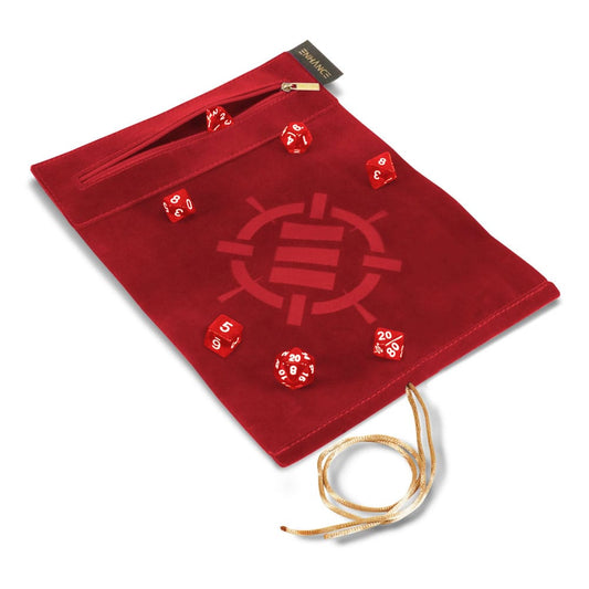 Enhance Tabletop Roll on a Scroll Würfeltasche mit Würfel Rot - Preorder - ETA: 17.10.2025