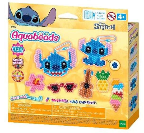 Stitch Aquabeads Bastelset Schlüsselanhänger - Versand: 7 Tage nach Bestellung