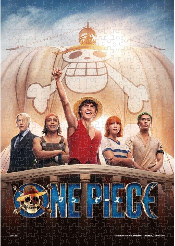 One Piece Puzzle 500 Teile Straw Hats Crew - Versand: 7 Tage nach Bestellung
