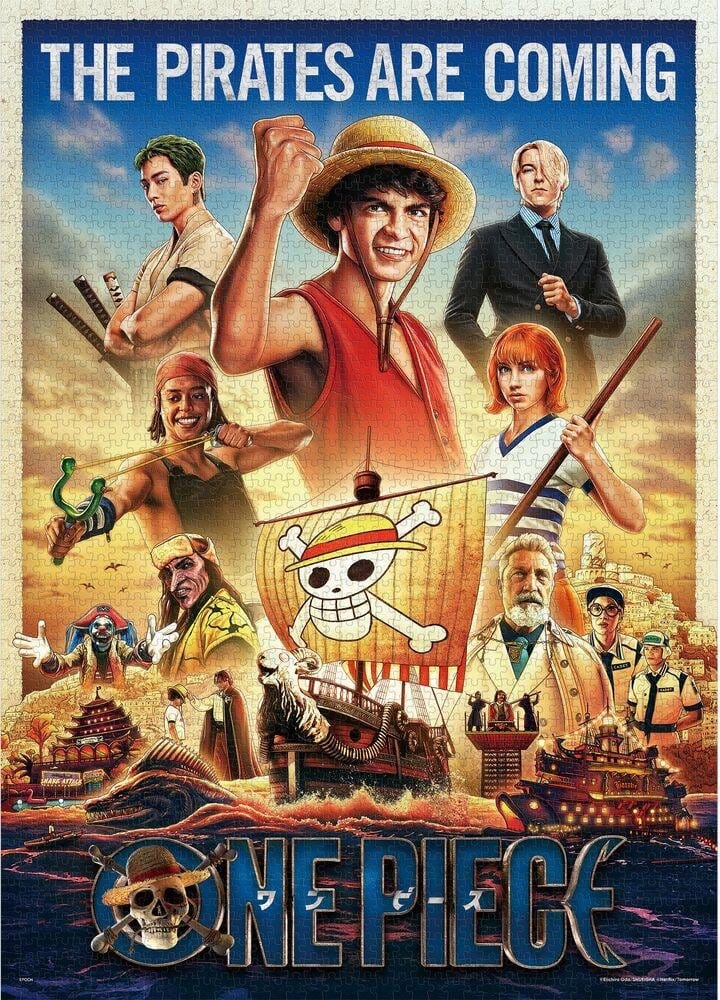 One Piece Puzzle 2000 Teile The Pirates Are Coming - Versand: 7 Tage nach Bestellung