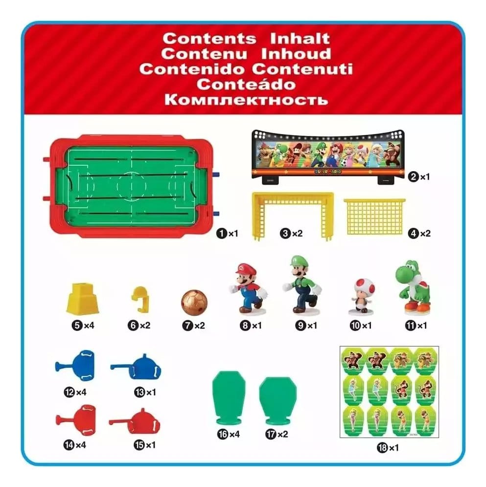 Super Mario Spiel Football Striker - Versand: 7 Tage nach Bestellung