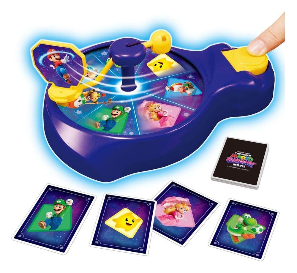 Super Mario Spiel Galaxy Movie Spin'n Match - Versand: 7 Tage nach Bestellung