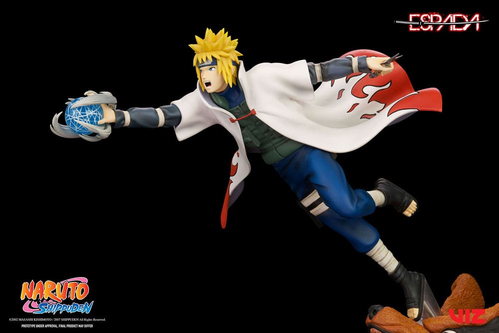 Naruto Shippuden PVC Statue 1/8 Minato Namikaze Vs Nine Tailed Fox 41 cm - Preorder - ETA: Ende 04.2025