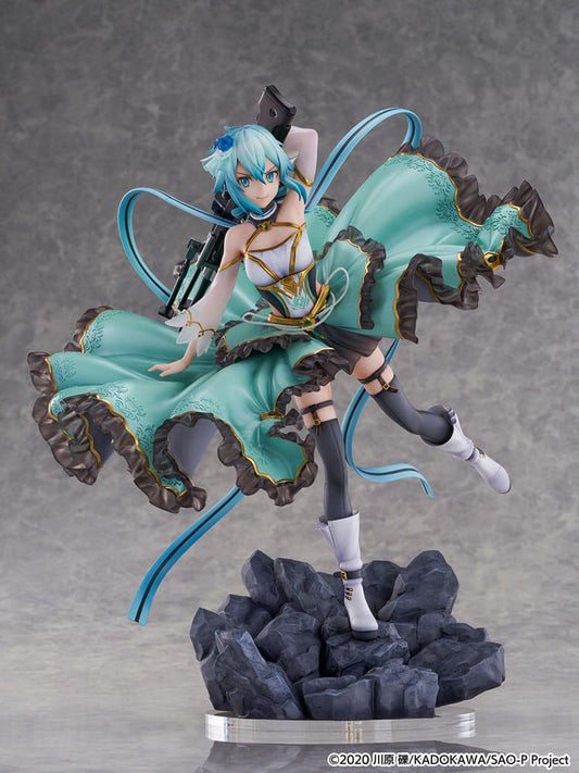 Sword Art Online SHIBUYA SCRAMBLE FIGURE PVC Statue 1/7 Sinon Crystal Dress Ver. 29 cm   - Preorder - ETA: 22.03.2026