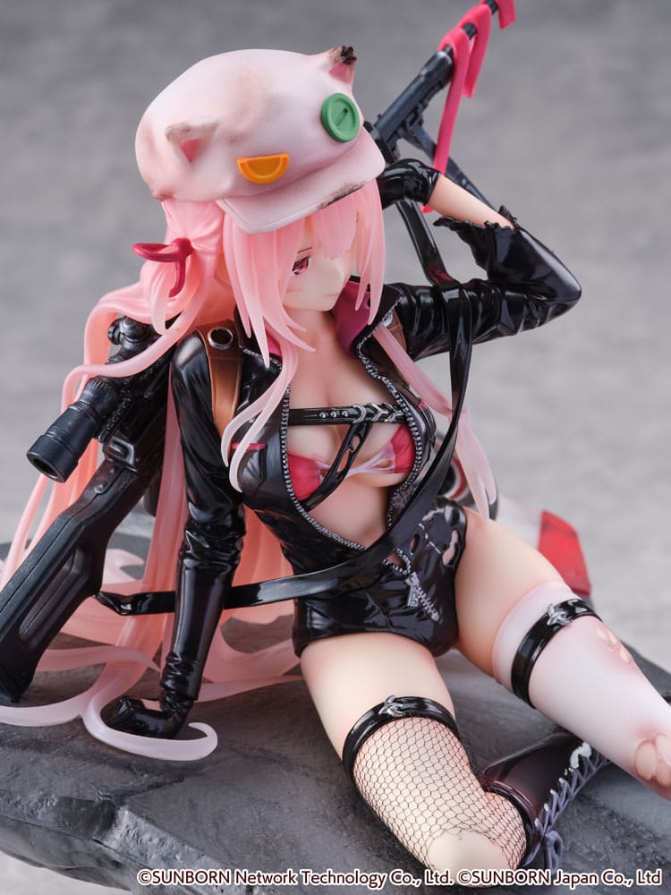 Girls' Frontline SHIBUYA SCRAMBLE FIGURE PVC Statue 1/7 UKM-2000 Gale Lightning -Wounded Ver.- 20 cm - Versand: 5-7 Tage nach Bestellung