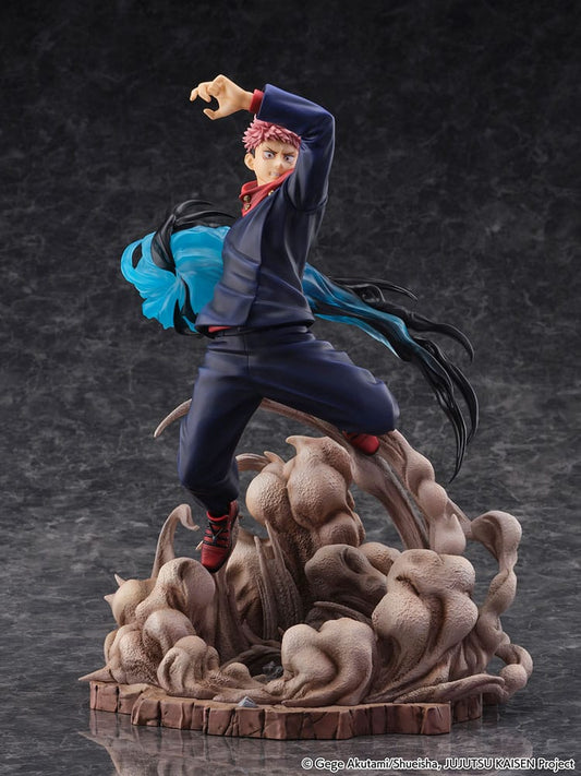 Jujutsu Kaisen SHIBUYA SCRAMBLE FIGURE PVC Statue 1/7 Yuji Itadori 31 cm - Versand: 5-7 Tage nach Bestellung