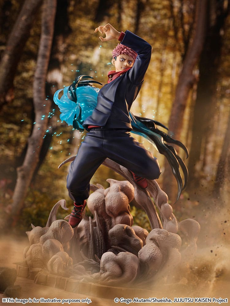 Jujutsu Kaisen SHIBUYA SCRAMBLE FIGURE PVC Statue 1/7 Yuji Itadori 31 cm - Versand: 5-7 Tage nach Bestellung