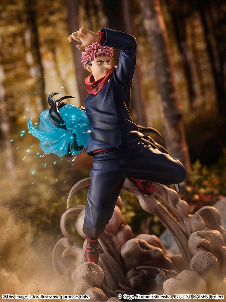 Jujutsu Kaisen SHIBUYA SCRAMBLE FIGURE PVC Statue 1/7 Yuji Itadori 31 cm - Versand: 5-7 Tage nach Bestellung