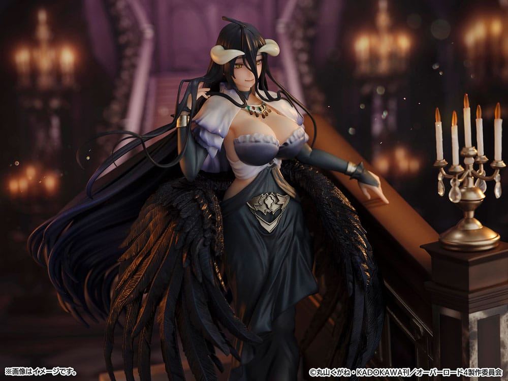 Overlord SHIBUYA SCRAMBLE FIGURE PVC Statue 1/7 Albedo Jet Black Dress Ver. 28 cm - Preorder - ETA: Ende 02.2026