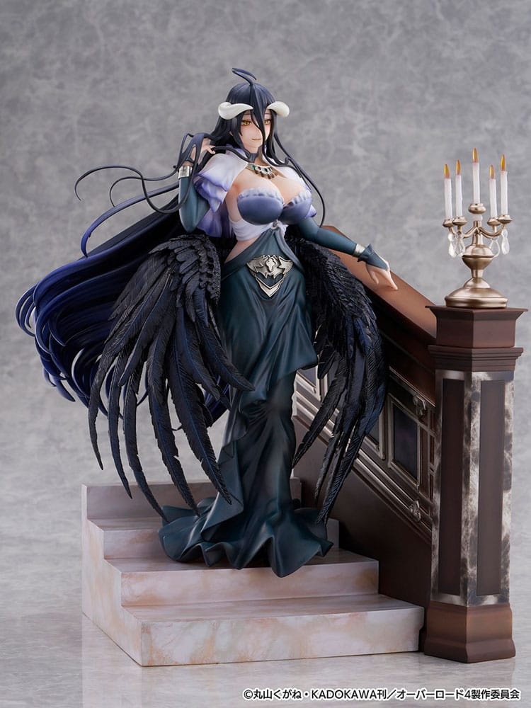 Overlord SHIBUYA SCRAMBLE FIGURE PVC Statue 1/7 Albedo Jet Black Dress Ver. 28 cm - Preorder - ETA: Ende 02.2026